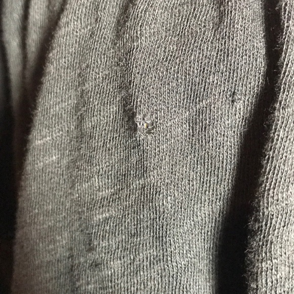 Free People Mirrored Embroidered Peasant Top Black - Picture 5 of 6